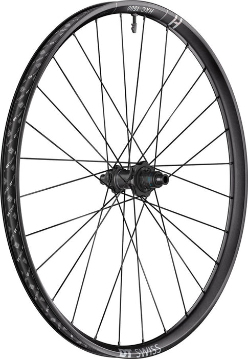 DT Swiss HXC 1500 Spline 30 Rear Wheel - 27.5", 12 x 148mm, Center-Lock, XD/Micro Spline 12M, DEG 60 DF, Black