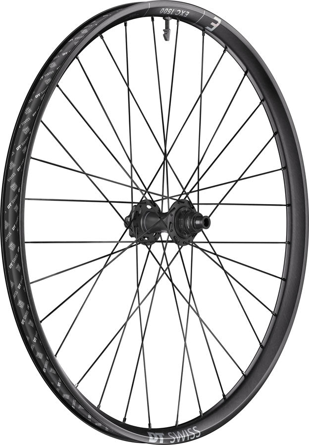 DT Swiss EXC 1500 Classic 30 Rear Wheel - 27.5", 12 x 148mm, 6-Bolt, XD/HD Slim, DEG 90 DF, Black