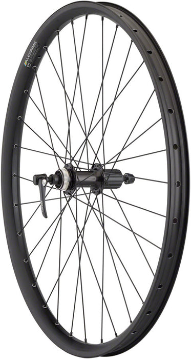 Quality Wheels Shimano Deore / Alex EM30 Disc Rear Wheel - 27.5", QR x 135mm, Center-Lock, HG 11 MTN, Black, 32H
