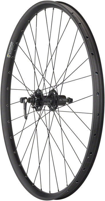 Quality Wheels Shimano Deore / Alex EM30 Disc Rear Wheel - 29", QR x 135mm, 6-Bolt, HG 11 MTN, Black, 32H