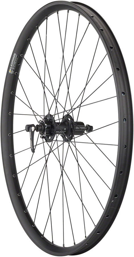 Quality Wheels Shimano Deore / Alex EM30 Disc Rear Wheel - 29", QR x 135mm, 6-Bolt, HG 11 MTN, Black, 32H