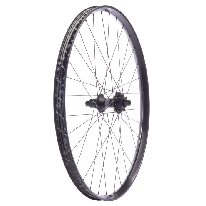 Quality Wheels DT 370 / WTB KOM Trail i30 Rear Wheel - 27.5", 12 x 148mm, 6-Bolt, XD, Black, 32H