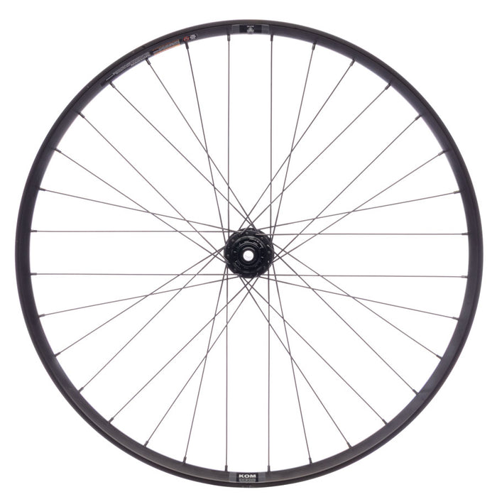 Quality Wheels DT 370 / WTB KOM Trail i30 Rear Wheel - 27.5", 12 x 148mm, 6-Bolt, XD, Black, 32H