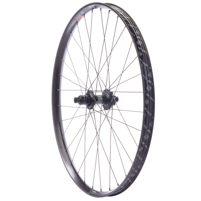 Quality Wheels DT 370 / WTB KOM Trail i30 Rear Wheel - 27.5", 12 x 148mm, 6-Bolt, XD, Black, 32H