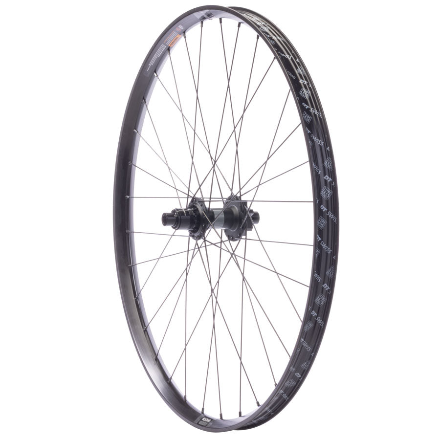 Quality Wheels DT 370 / WTB KOM Trail i30 Rear Wheel - 27.5", 12 x 148mm, 6-Bolt, XD, Black, 32H