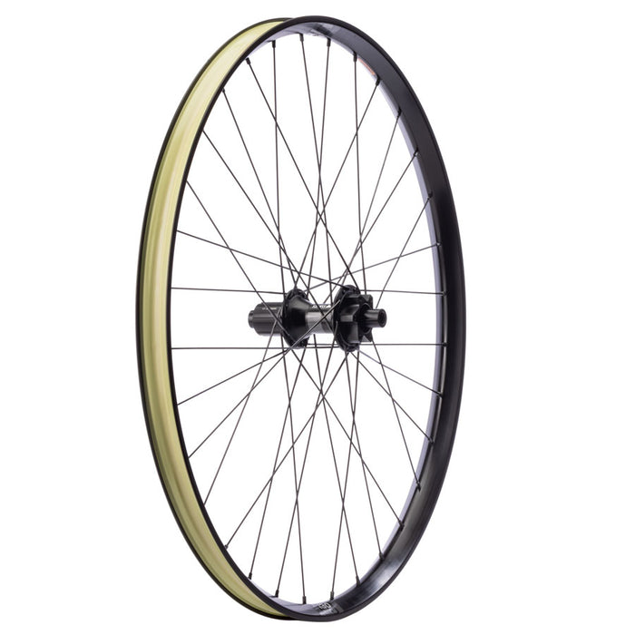 Quality Wheels DT 370 / WTB KOM Trail i30 Rear Wheel - 27.5", 12 x 148mm, 6-Bolt, HG 11 MTN, Black, 32H