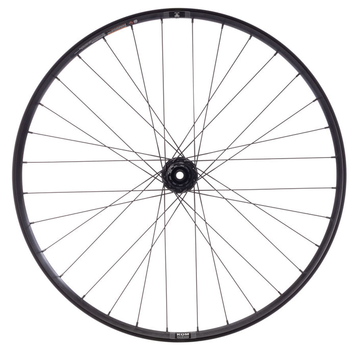 Quality Wheels DT 370 / WTB KOM Trail i30 Rear Wheel - 27.5", 12 x 148mm, 6-Bolt, HG 11 MTN, Black, 32H