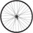 Quality Wheels Value Double Wall Series Rim+Disc Front Wheel - 26", QR x 100mm, Center-Lock /Rim Brake, Black, Clincher, 32H