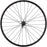 Quality Wheels Value Double Wall Series Rim+Disc Front Wheel - 26", QR x 100mm, Center-Lock /Rim Brake, Black, Clincher, 32H