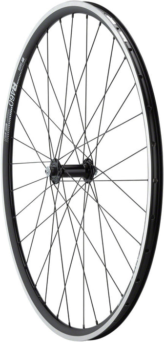 Quality Wheels 105/R460 Front Wheel - 700, QR x 100mm, Rim Brake, Black, Clincher, 32H