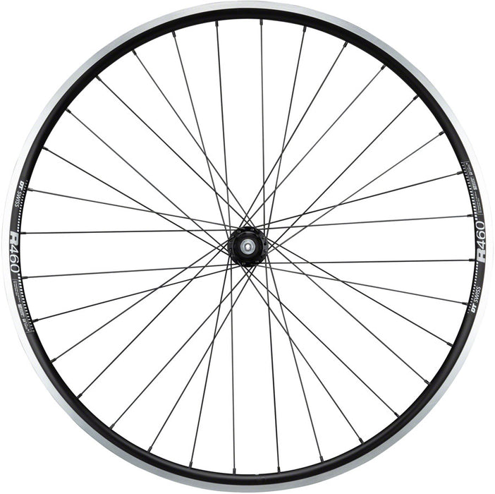 Quality Wheels 105/R460 Rear Wheel - 700, QR x 130mm, Rim Brake, HG 11 Road, Black, Clincher, 32H