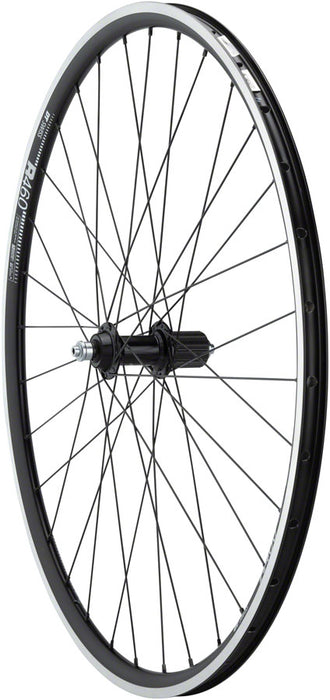 Quality Wheels 105/R460 Rear Wheel - 700, QR x 130mm, Rim Brake, HG 11 Road, Black, Clincher, 32H