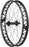 Quality Wheels Formula / Other Brother Darryl Rear Wheel - 26" Fat, 12 x 197mm, 6-Bolt, XD, Black, 32H