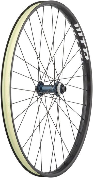Quality Wheels Shimano SLX / WTB ST i30 Front Wheel - 27.5", 15 x 110mm, Center-Lock, Black, 32H