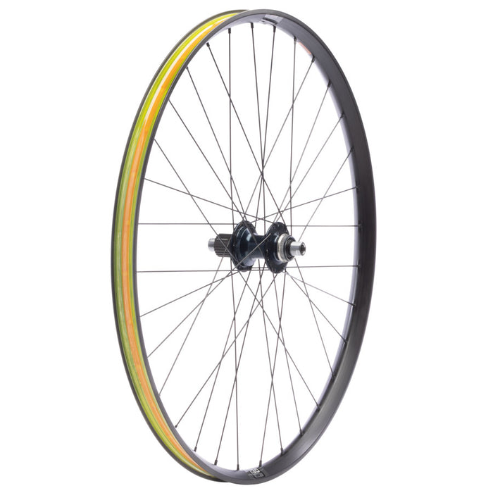 Quality Wheels Shimano SLX / WTB ST i30 Rear Wheel - 29", 12 x 142mm, Center-Lock, Micro Spline, Black, 32H