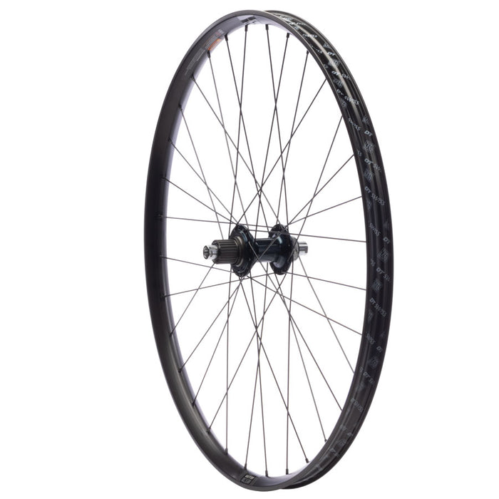 Quality Wheels Shimano SLX / WTB ST i30 Rear Wheel - 29", 12 x 148mm, Center-Lock, Micro Spline, Black, 32H