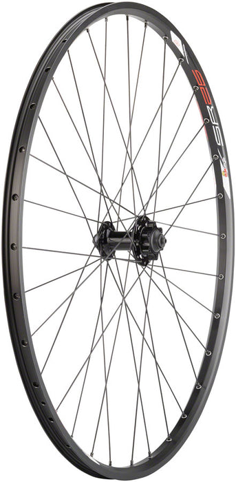 Quality Wheels Value Double Wall Series Disc Front Wheel - 29", QR x 100mm, 6-Bolt, Black, Clincher, 32H