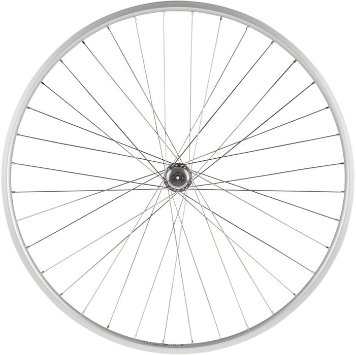 Quality Wheels Value Single Wall Series Rear Wheel - 27", QR x 130mm, Rim Brake, Freewheel, Silver, Clincher, 36H