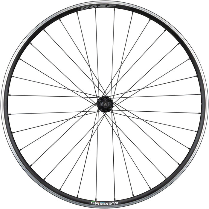 Quality Wheels Tiagra/DA22 Front Wheel - 700, QR x 100mm, Rim Brake, Black, Clincher, 32H