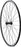 Quality Wheels Tiagra/DA22 Front Wheel - 700, QR x 100mm, Rim Brake, Black, Clincher, 32H