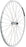 Quality Wheels Tiagra/DA22 Front Wheel - 700, QR x 100mm, Rim Brake, Silver, Clincher, 32H