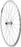 Quality Wheels Tiagra/DA22 Front Wheel - 700, QR x 100mm, Rim Brake, Silver, Clincher, 32H