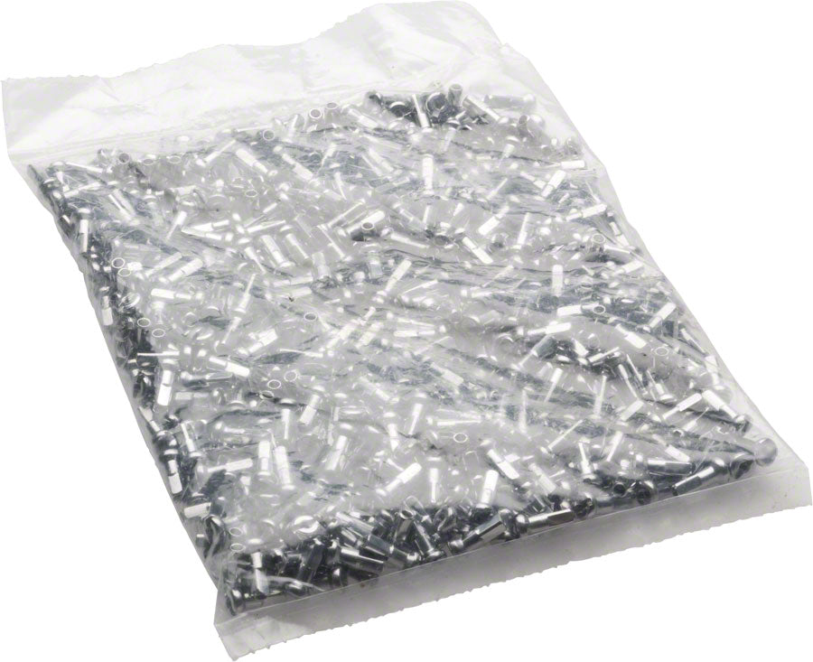 Wheelsmith 14g Brass Nipple, 16mm - Silver (Bag/50)