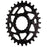 absoluteBLACK Spiderless Cinch DM Oval chainring, 28T - black