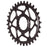 absoluteBLACK Spiderless Cinch DM Oval chainring, 32T - black