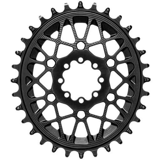 Absolute Black Oval SRAM T-Type DM 8-Hole Boost Chainring, 36T, Blk