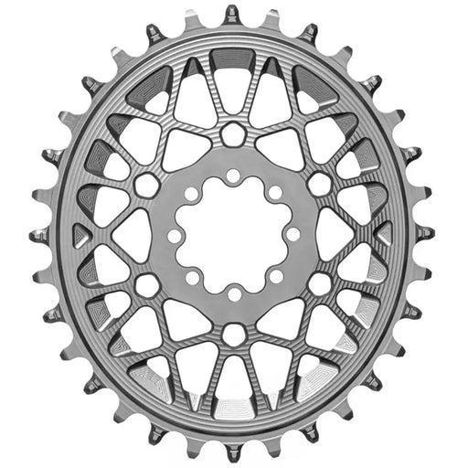 Absolute Black Oval SRAM T-Type DM 8-Hole Boost Chainring, 32T, Titan