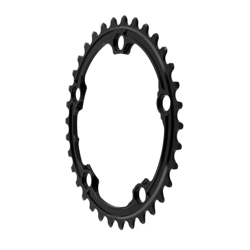 absoluteBLACK Premium oval road chainring, 5x110BCD 36T - black