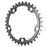 absoluteBLACK Winter oval road chainring, 5x110BCD 34T - grey