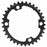 absoluteBLACK Premium oval road chainring, 4x110BCD 34T - black