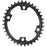 absoluteBLACK Premium oval road chainring, 4x110BCD 36T - black