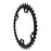 absoluteBLACK Premium oval road 36T, Compatible with Shimano 9100/8000 - black