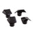 absoluteBLACK Bolt Cover + Bolts Dura Ace 9100, black