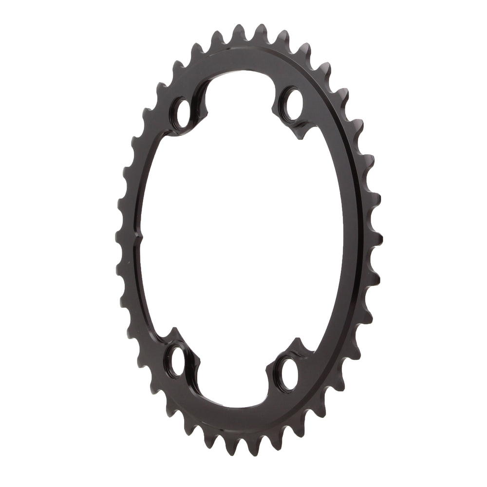 absoluteBLACK Round chainring, 4x110BCD Compatible with Shimano Asym 36T - black