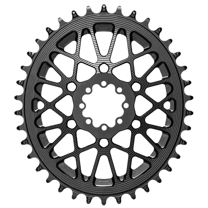 absoluteBLACK Oval Chainring, SRAM AXS Gravel, 44T - Black