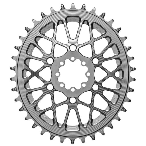 absoluteBLACK Oval Chainring, SRAM AXS Gravel, 42T - Titanium