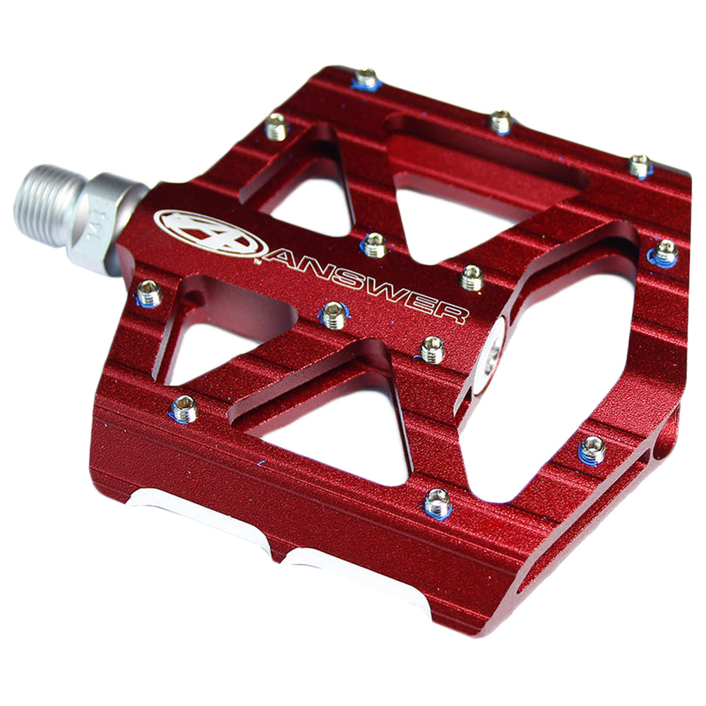 AnswerBMX MPH Jr Platform Pedals, Red