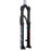 Manitou Markhor Straight QR-D 26" Fork, 100mm - Black