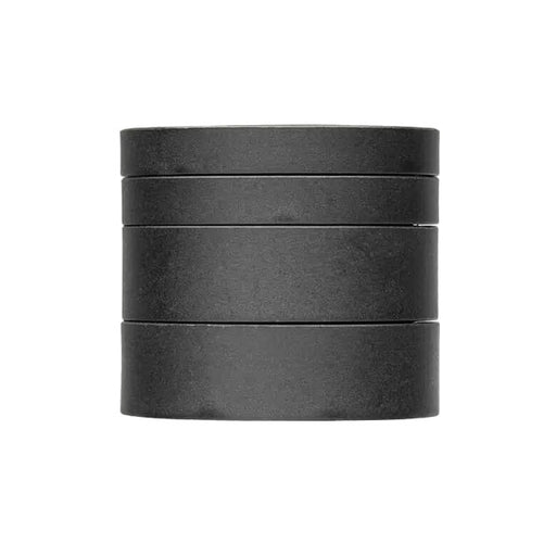 Acros Alloy Headset Spacer Kit, Black, 4/Count