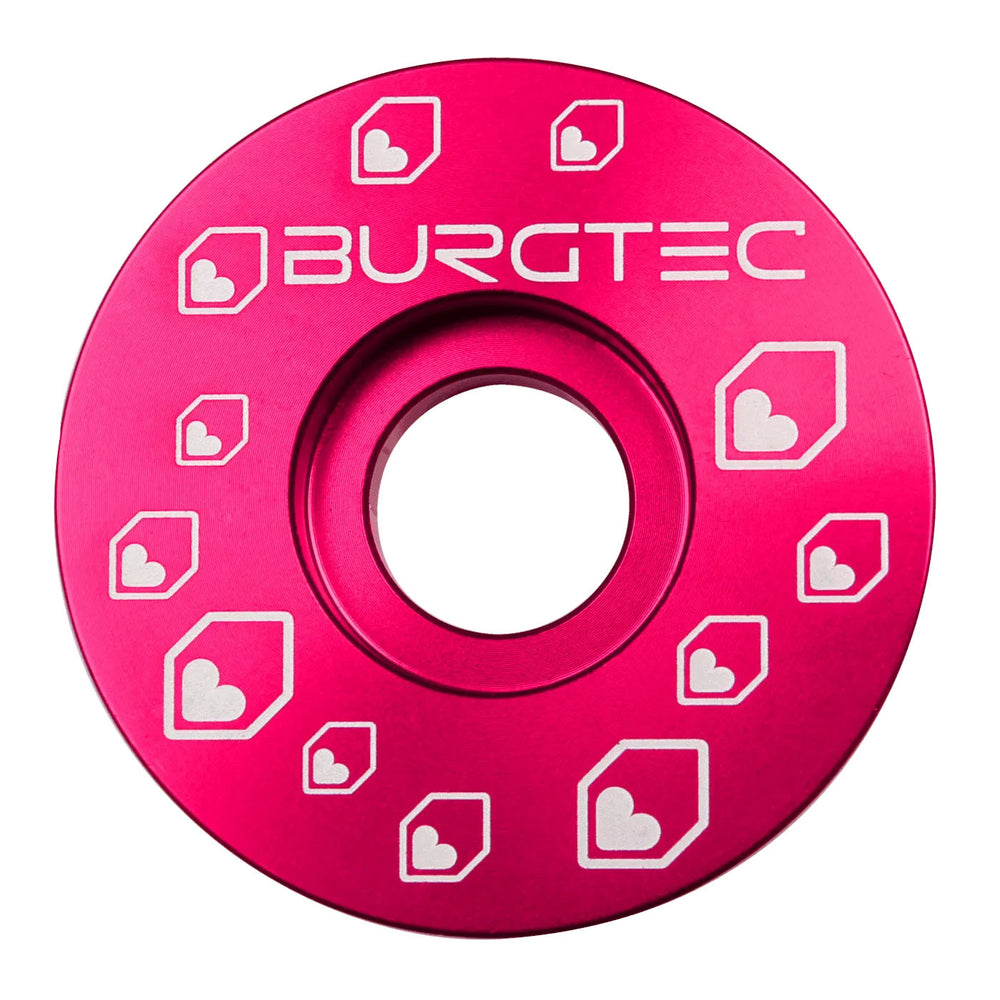 Burgtec Top Cap - Toxic Pink