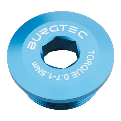 Burgtec Compatible with Shimano Crank Bolt - Deep Blue
