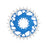 Burgtec 3mm Offset Thick Thin Chainring SRAM 8-Bolt, 28T, Blue