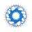 Burgtec 3mm Offset Thick Thin Chainring SRAM 8-Bolt, 30T, Blue