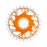 Burgtec 3mm Offset Thick Thin Chainring SRAM 8-Bolt, 30T, Org