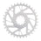 Burgtec 3mm Offset Thick Thin Chainring SRAM 8-Bolt, 34T, Silv