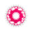 Burgtec 3mm Offset Thick Thin Chainring SRAM 8-Bolt, 28T, Pink